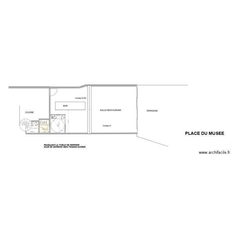 sanitaires essai 7. Plan de 0 pièce et 0 m2