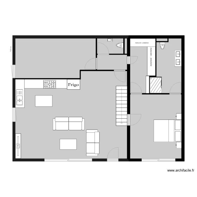 grange la ct st andre 2. Plan de 