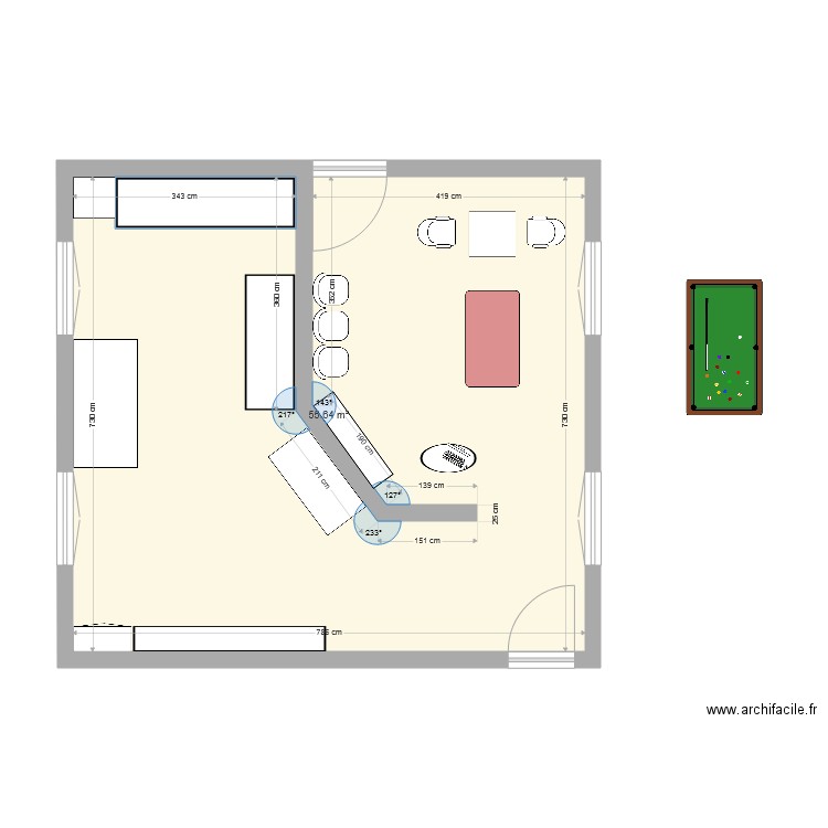 atelier v3. Plan de 0 pièce et 0 m2