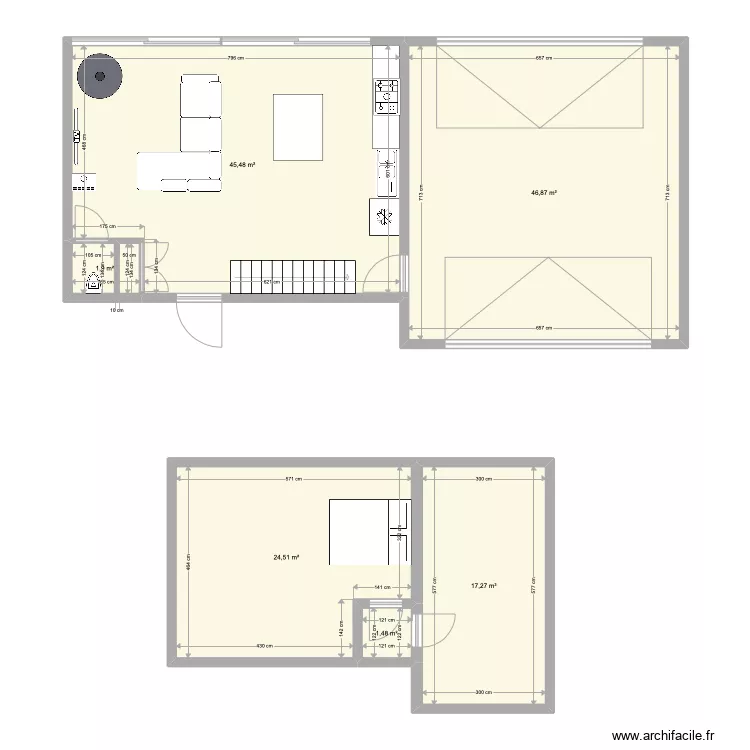 Tigeaux. Plan de Tigeaux. Plan de