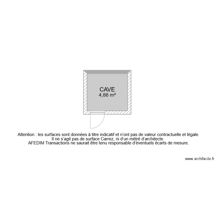 BI 9560 CAVE. Plan de 0 pièce et 0 m2