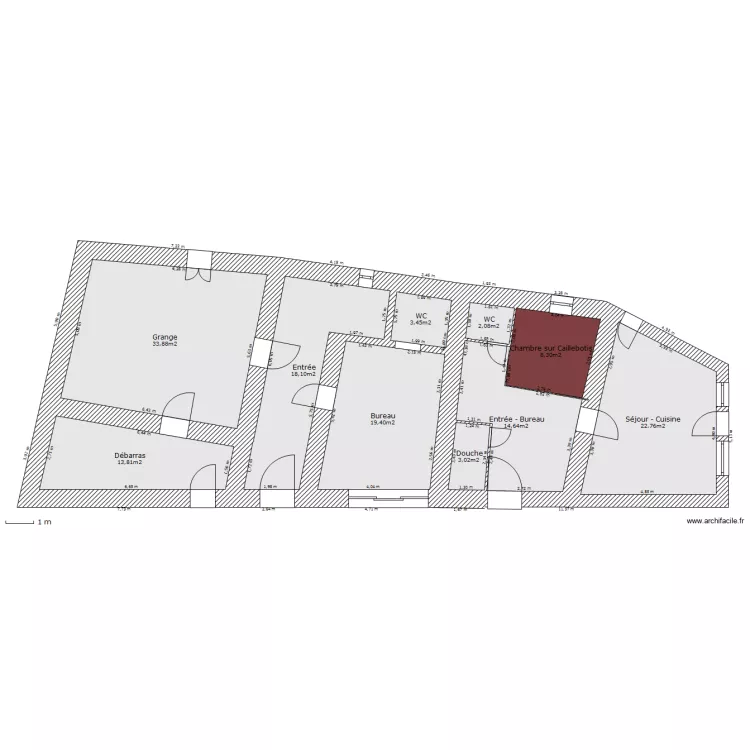 LaBoetie après aménagements. Plan de LaBoetie après aménagements. Plan de