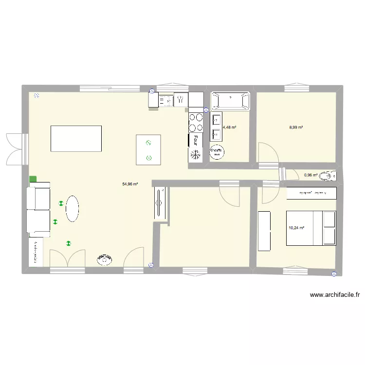 Notre maison d'amour. Plan de 