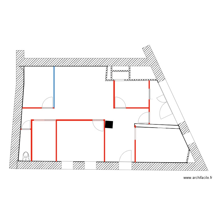 SIMON PROJET 4. Plan de 5 pièces et 29 m2