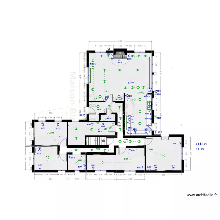 Knockaert plan elec v01. Plan de 