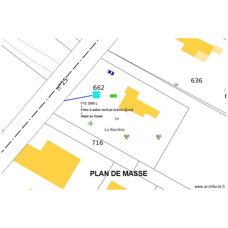 berni. Plan de 0 pièce et 0 m2