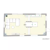 chassis plafond cuisine