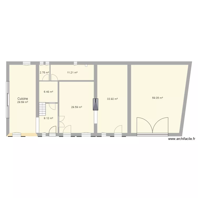 Maison Demptezieu. Plan de Maison Demptezieu. Plan de