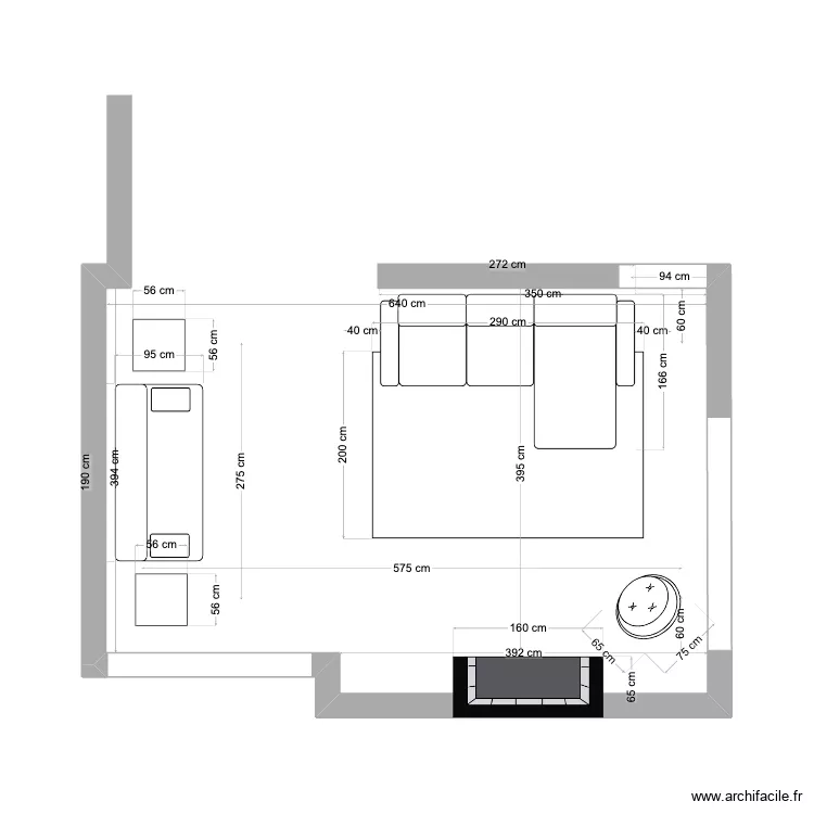 salon2. Plan de 