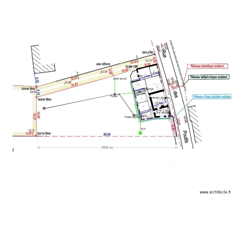 RESEAUX. Plan de 0 pièce et 0 m2