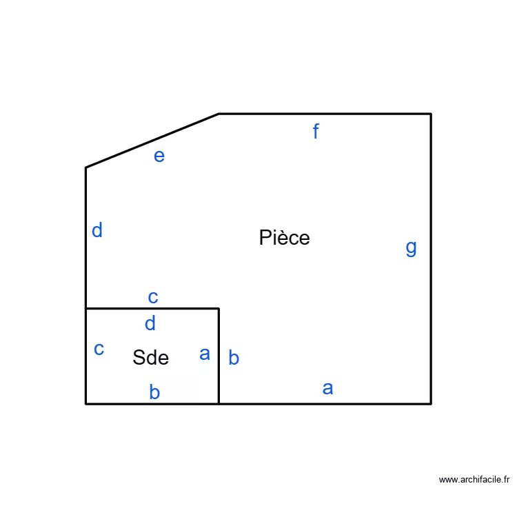 QUIMPER LALLIER. Plan de 