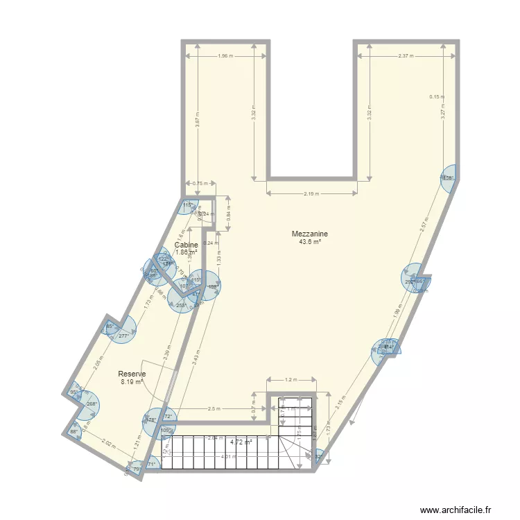 paparazzi 1er &eacute;tage . Plan de 