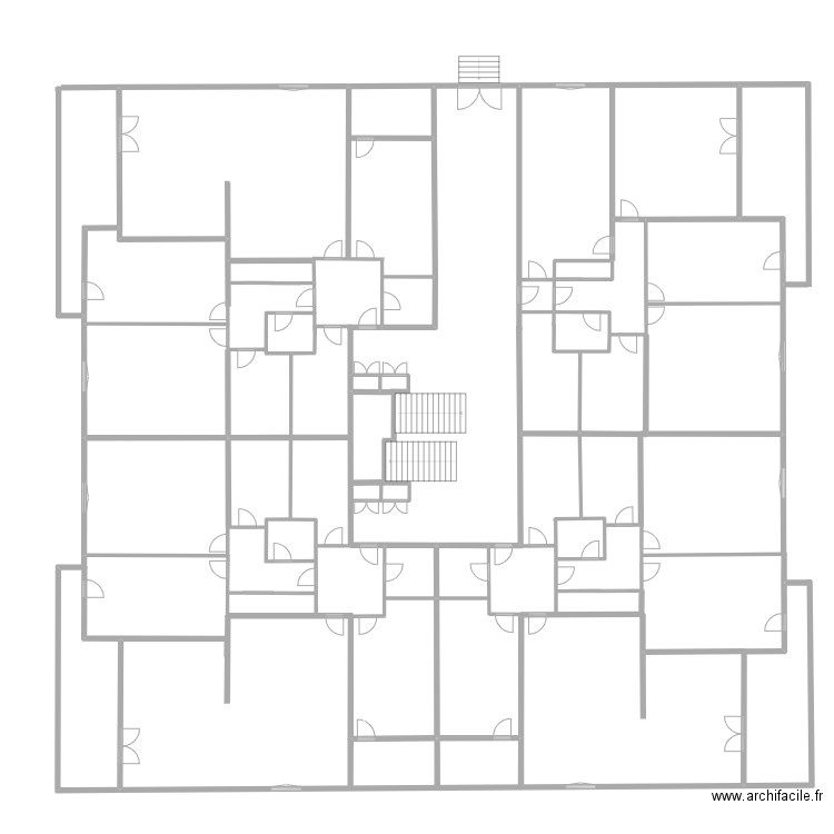 CARDALINO Rdc. Plan de 7 pièces et 165 m2