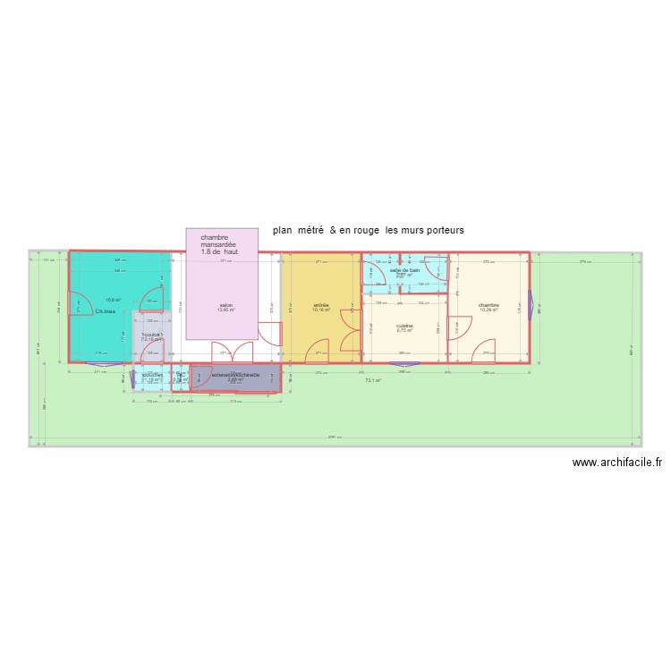 maison Bérengère. Plan de 0 pièce et 0 m2