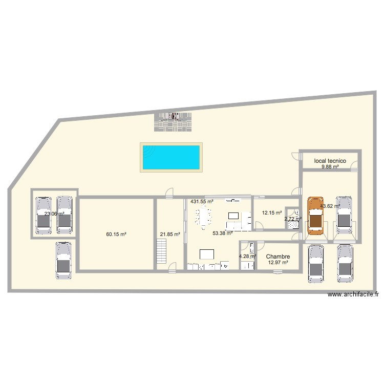 pt1. Plan de 0 pièce et 0 m2