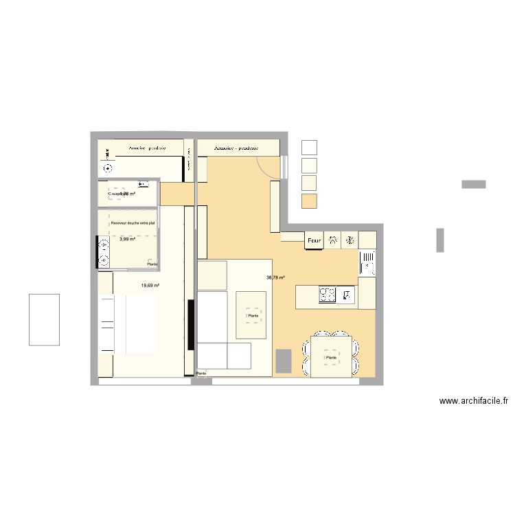 taalssa. Plan de 0 pièce et 0 m2