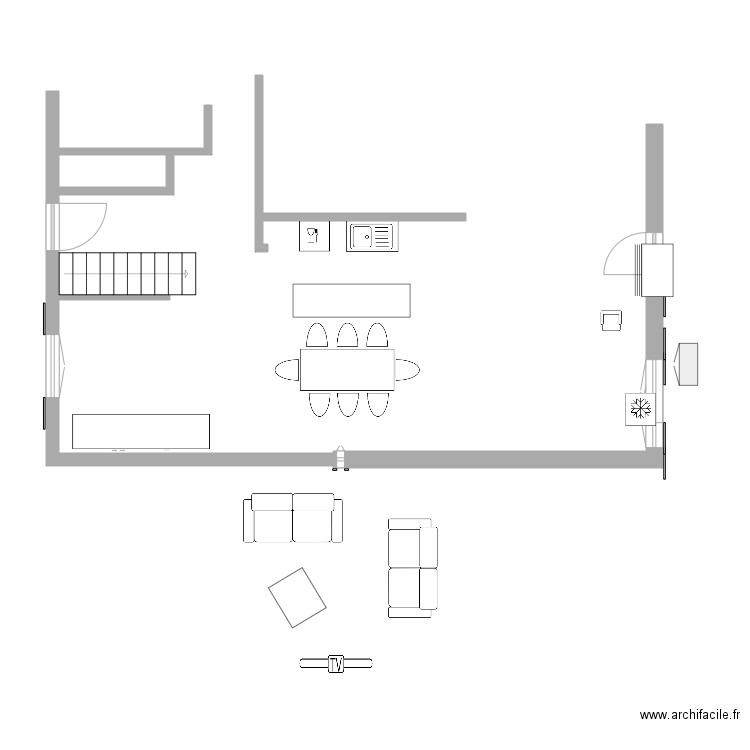 HENIN 1. Plan de 0 pièce et 0 m2