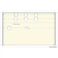 Facade cot&eacute; voisin V8 cotations