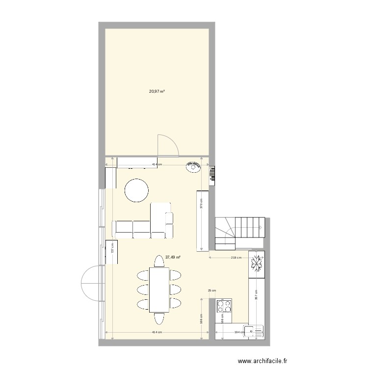 chatterie 2. Plan de 0 pièce et 0 m2