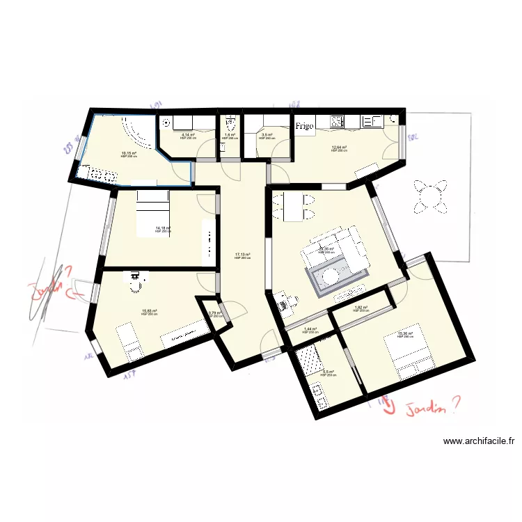 plan vourles. Plan de 