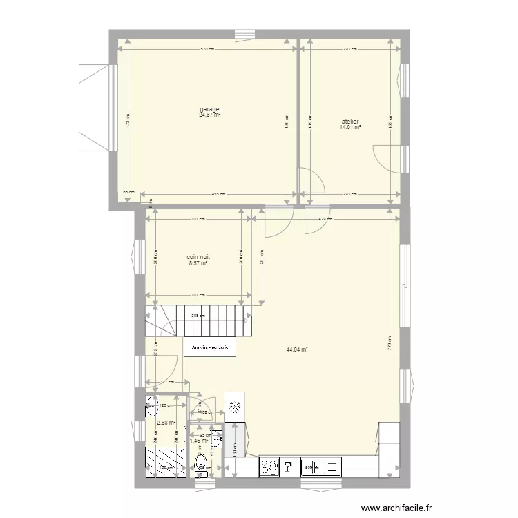 fred nat V2c rdc. Plan de fred nat V2c rdc. Plan de