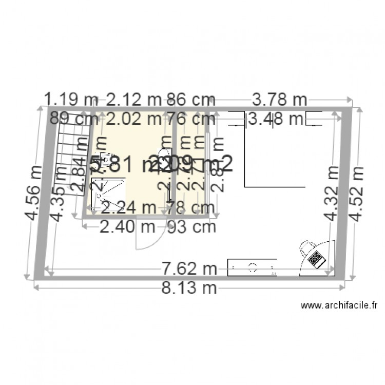 Etage Apt 302. Plan de 0 pièce et 0 m2