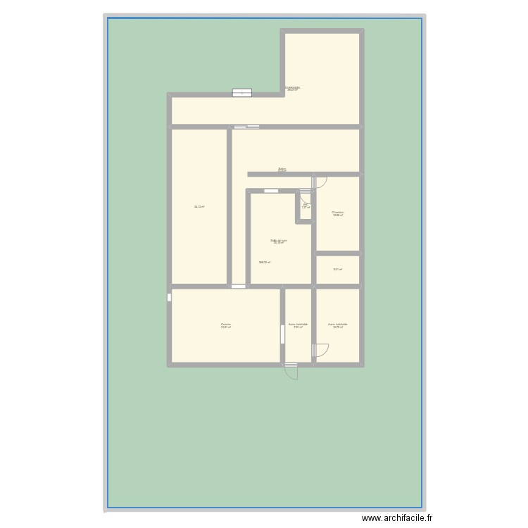 TECHER. Plan de 0 pièce et 0 m2