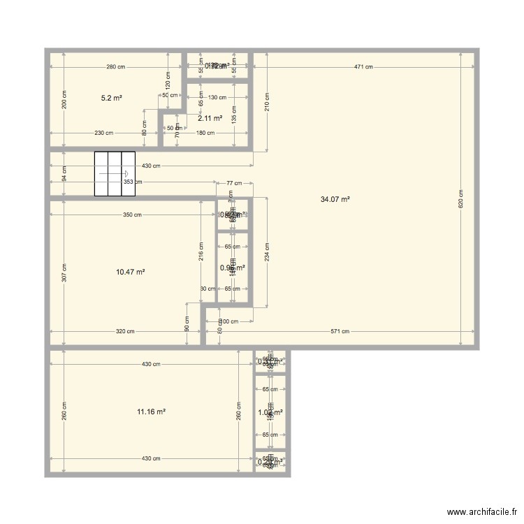 cannes ferrie 1512 murs SDB. Plan de 0 pièce et 0 m2