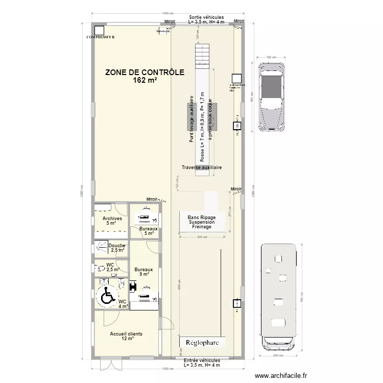 CCT VL B&acirc;timent J&eacute;r&ocirc;me 2. Plan de 