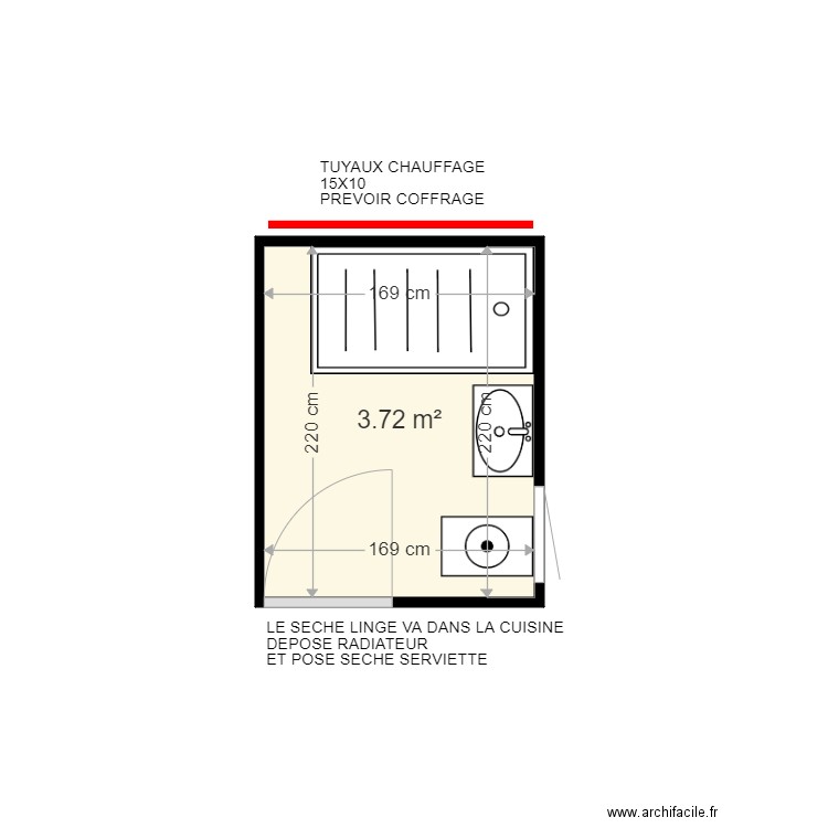 CHRETIEN DANIEL . Plan de 0 pièce et 0 m2