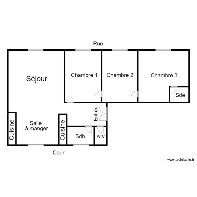 Man GHIDALIA. Plan de 