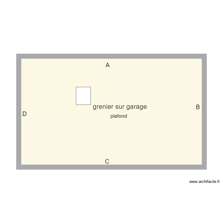 avoise grenier. Plan de 