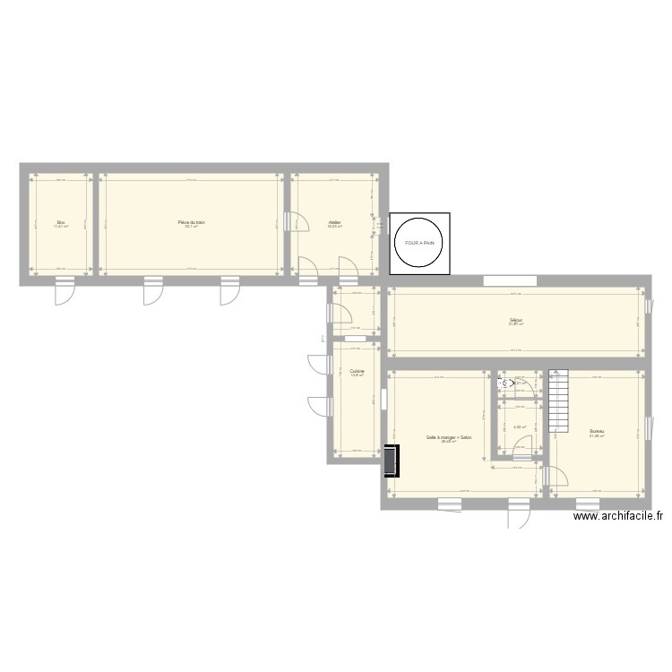 Rez de Jardin et Box. Plan de 0 pièce et 0 m2