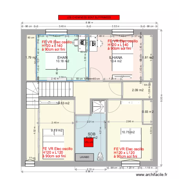 SERDAL ETAGE V4 AVRIL 16. Plan de 