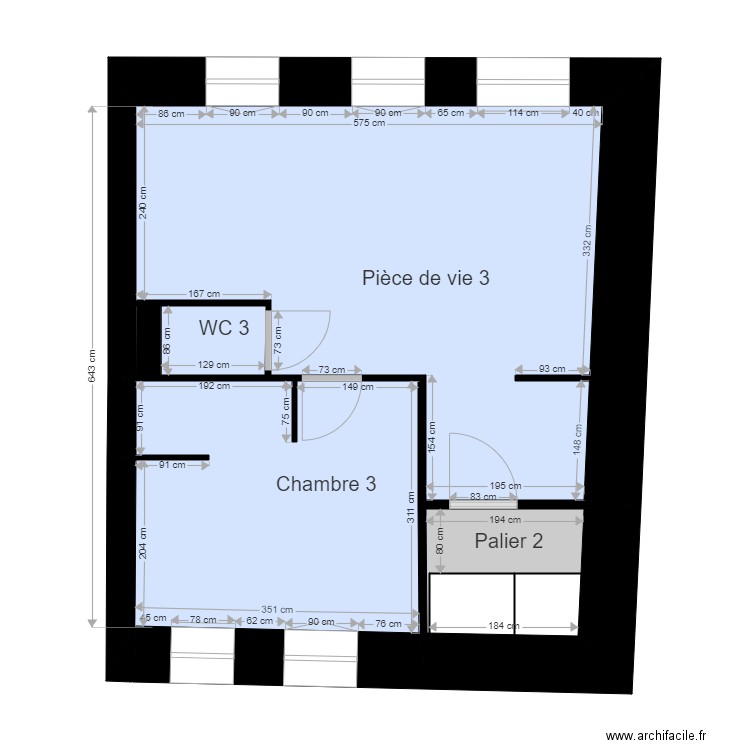 GUEPIN V7 vide. Plan de 0 pièce et 0 m2