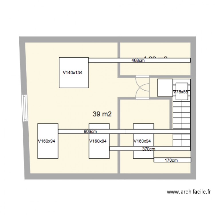 WalckiersMaison4Rez2veluxVigourouxVF. Plan de 0 pièce et 0 m2