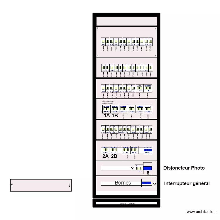 Coffret TD Comité du lait. Plan de Coffret TD Comité du lait. Plan de
