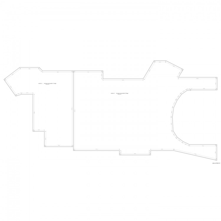 ballah  section 2 et 3 8e etage . Plan de 0 pièce et 0 m2