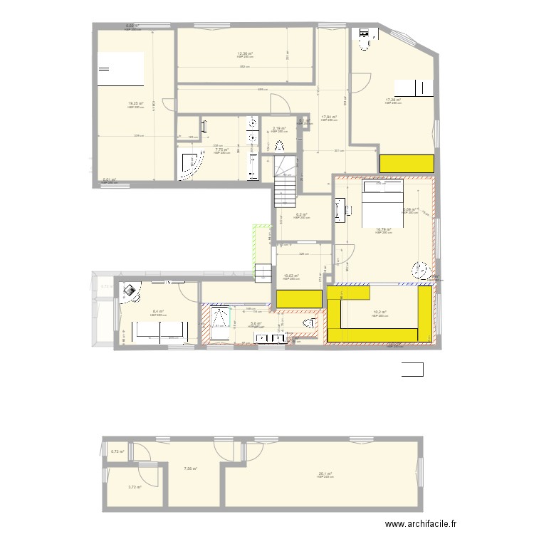 PLAN MAISON BALBRONN PROJETE 9. Plan de 0 pièce et 0 m2