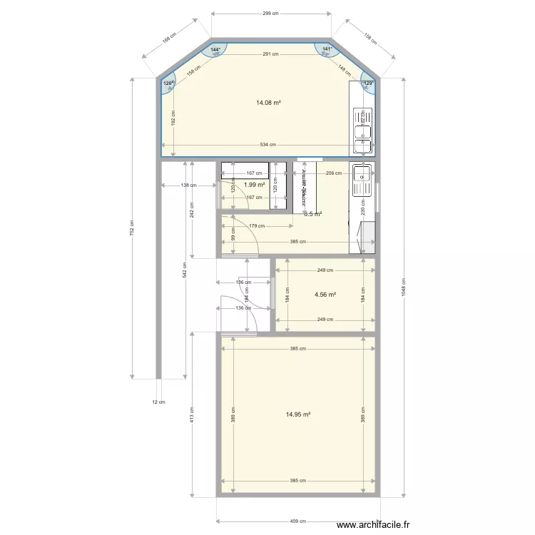 Cave. Plan de 