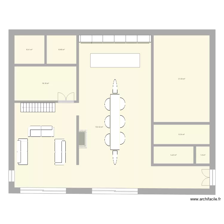 HANGAR 14X18. Plan de 