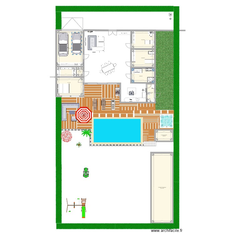 Plan ST THIB 3. Plan de 0 pièce et 0 m2