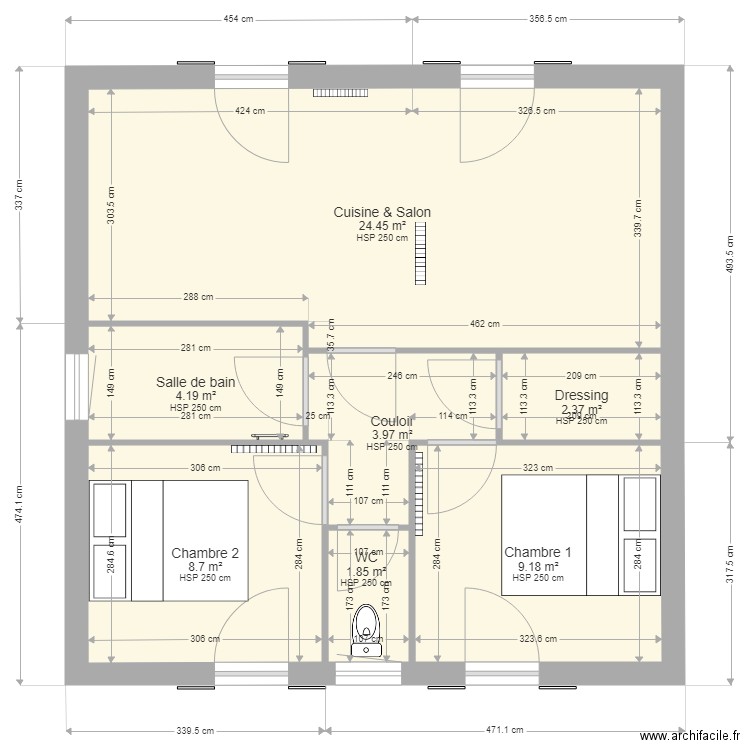 Didier FOURNIER. Plan de 0 pièce et 0 m2