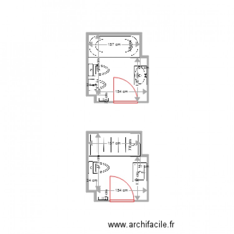 GEMMA GASCON BAÑO. Plan de 0 pièce et 0 m2