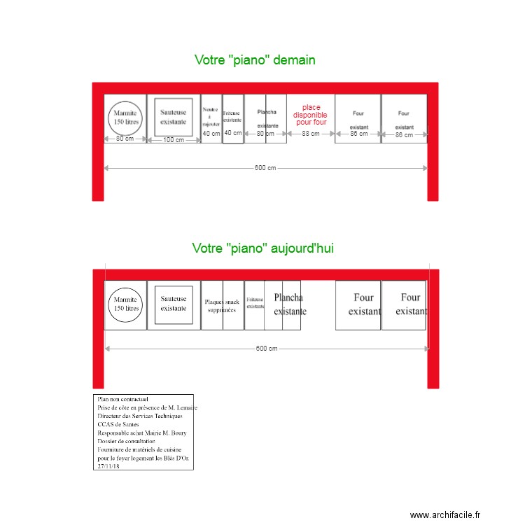 Mairie de Santes 59. Plan de 0 pièce et 0 m2