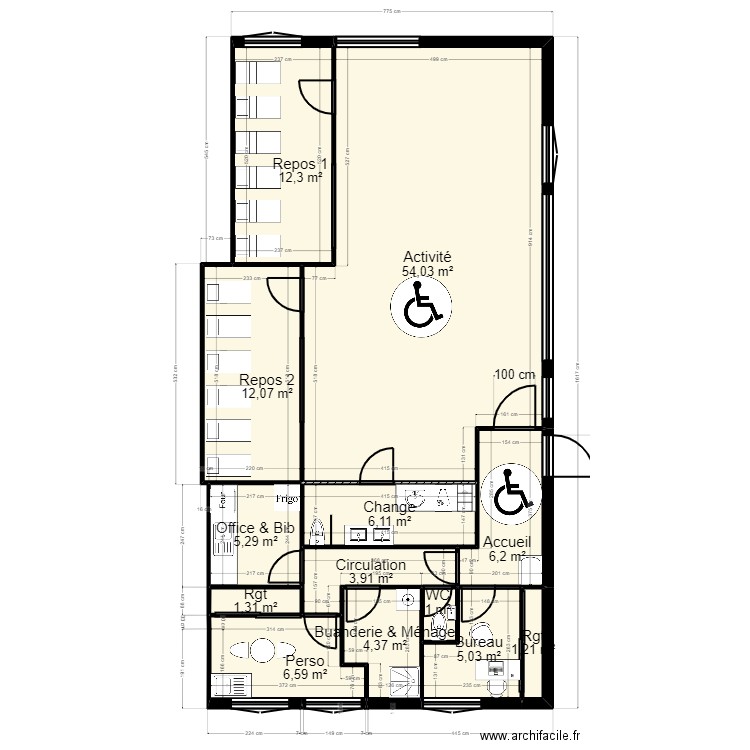 B91U2AC projet V2_Proj 2. Plan de 0 pièce et 0 m2