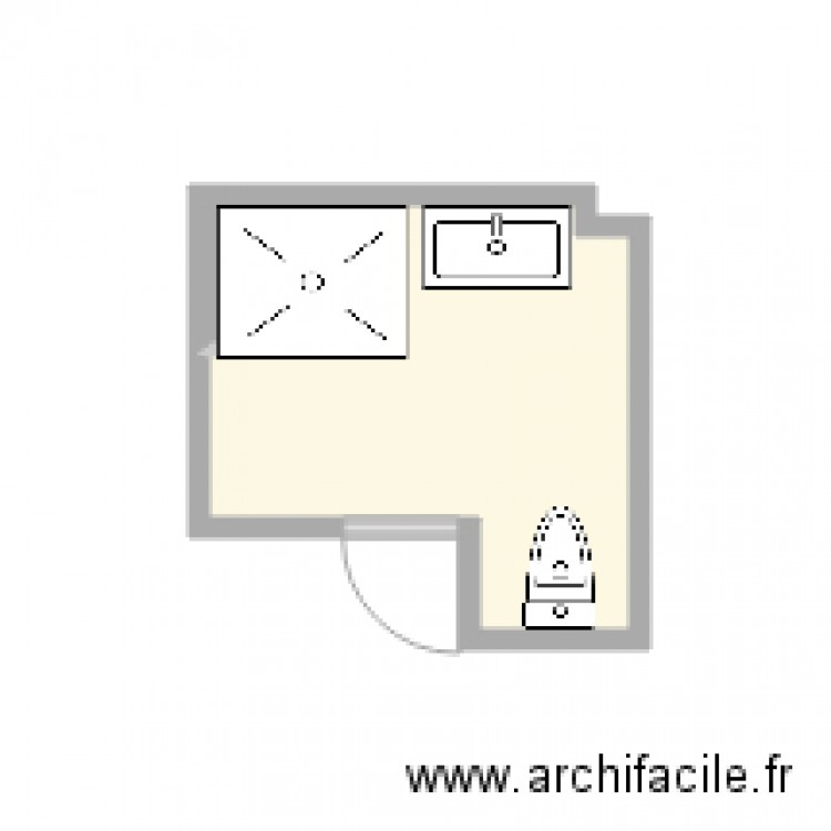 daubard sdb. Plan de 0 pièce et 0 m2