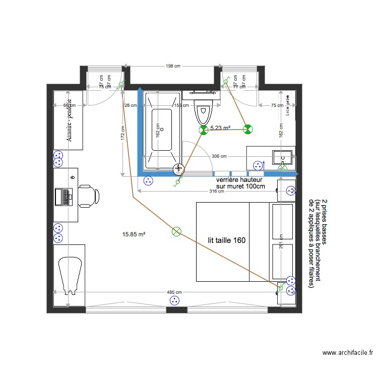Plan de rémol 16novembre LE CHESNAY. Plan de 0 pièce et 0 m2