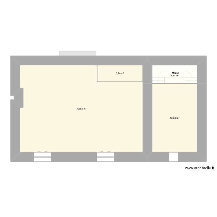 Saint Christophe des Bois. Plan de 0 pièce et 0 m2