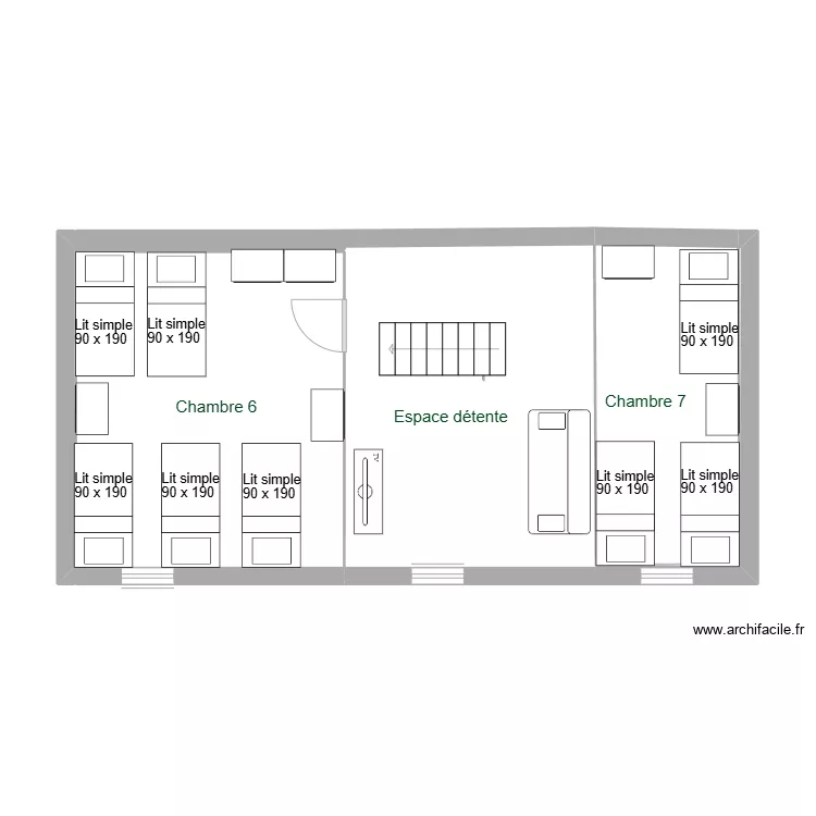 MINOTERIE 2ème. Plan de MINOTERIE 2ème. Plan de